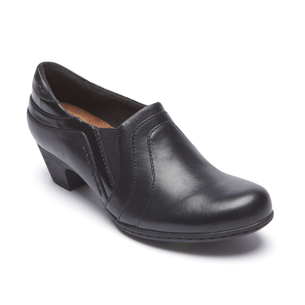 Rockport Singapore Womens Slip-On - Brynn Black - SC6921043